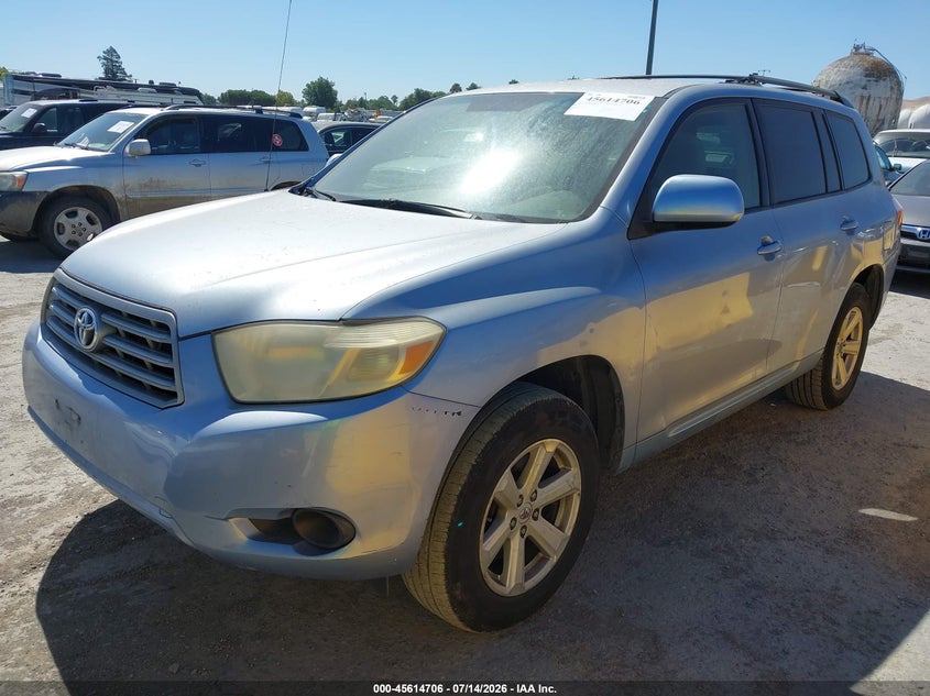 2008 Toyota Highlander VIN JTEES41A182038850 IAAI salvage auction — NORMAL WEAR, Clear - Dealer Only (California), sold $1,500 on 2026-07-30 (photo 2)