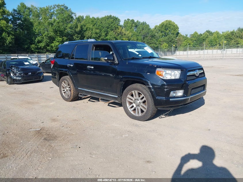 2012 Toyota 4runner VIN JTEBU5JR7C5103734 IAAI salvage auction — RIGHT FRONT, Salvage (Tennessee), sold $10,500 on 2026-07-31 (photo 1)