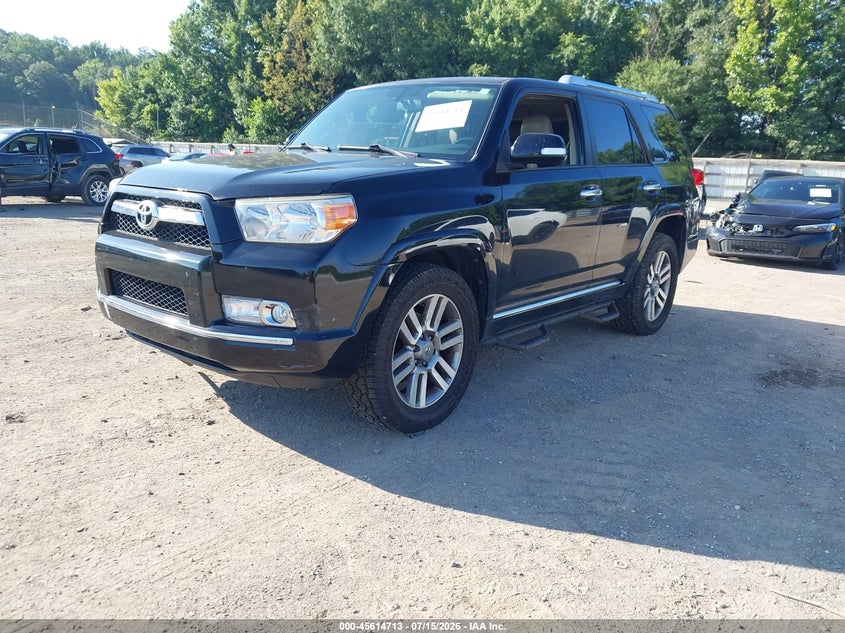 2012 Toyota 4runner VIN JTEBU5JR7C5103734 IAAI salvage auction — RIGHT FRONT, Salvage (Tennessee), sold $10,500 on 2026-07-31 (photo 2)