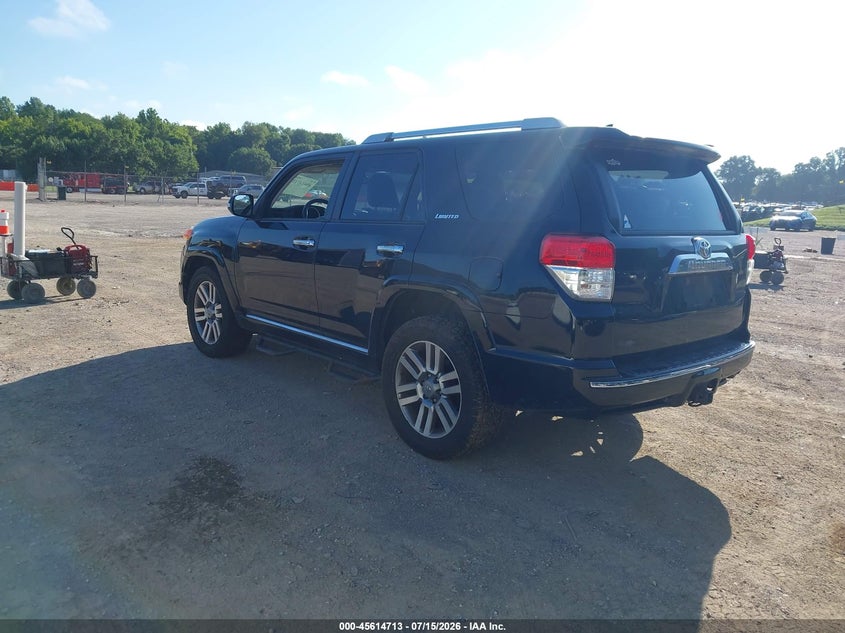 2012 Toyota 4runner VIN JTEBU5JR7C5103734 IAAI salvage auction — RIGHT FRONT, Salvage (Tennessee), sold $10,500 on 2026-07-31 (photo 3)