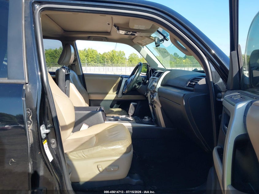 2012 Toyota 4runner VIN JTEBU5JR7C5103734 IAAI salvage auction — RIGHT FRONT, Salvage (Tennessee), sold $10,500 on 2026-07-31 (photo 5)
