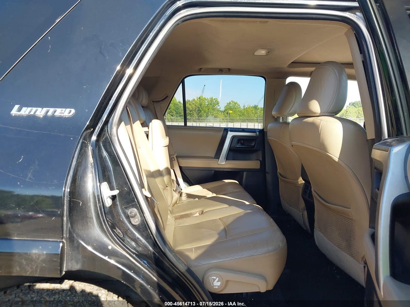 2012 Toyota 4runner VIN JTEBU5JR7C5103734 IAAI salvage auction — RIGHT FRONT, Salvage (Tennessee), sold $10,500 on 2026-07-31 (photo 8)