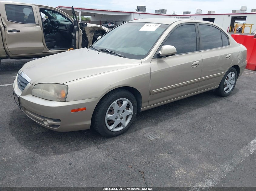 2006 Hyundai Elantra VIN KMHDN46D46U375035 IAAI salvage auction — NORMAL WEAR, Clear, sold $450 on 2026-07-17 (photo 2)