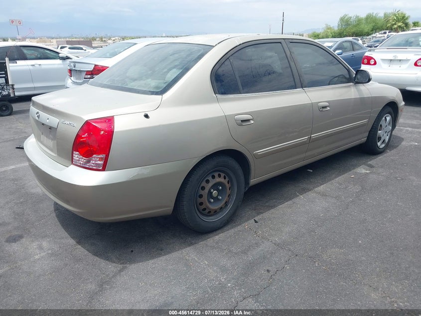 2006 Hyundai Elantra VIN KMHDN46D46U375035 IAAI salvage auction — NORMAL WEAR, Clear, sold $450 on 2026-07-17 (photo 4)
