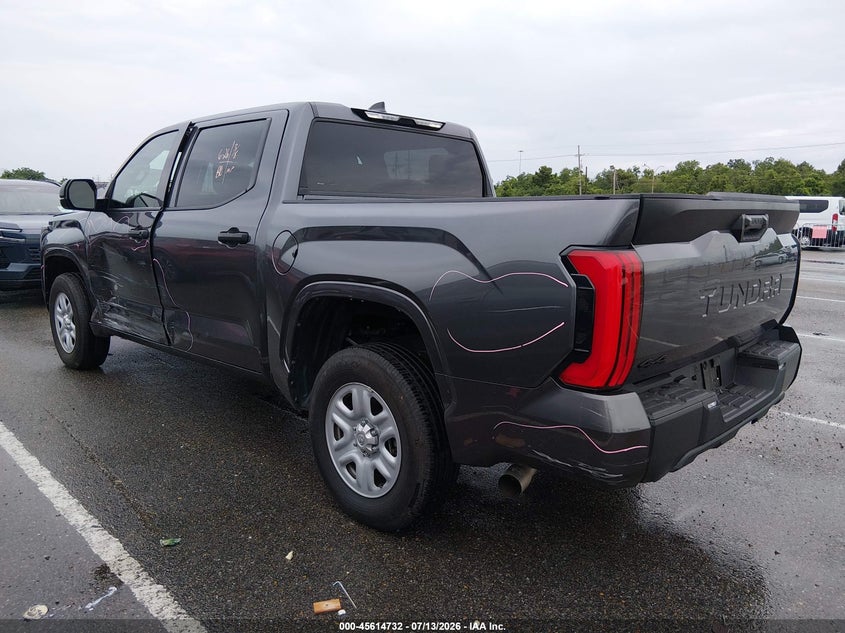 2025 Toyota Tundra VIN 5TFKB5DB1SX256878 IAAI salvage auction — LEFT SIDE, Salvage Title, sold $24,400 on 2026-07-29 (photo 3)