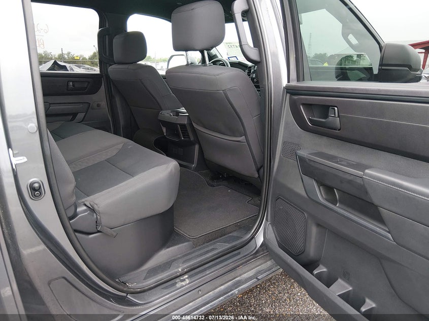 2025 Toyota Tundra VIN 5TFKB5DB1SX256878 IAAI salvage auction — LEFT SIDE, Salvage Title, sold $24,400 on 2026-07-29 (photo 8)