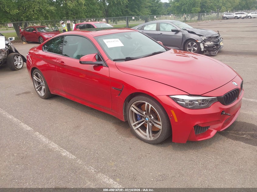 2018 BMW M4 VIN WBS4Y9C53JAC86844 — IAAI salvage auction photo
