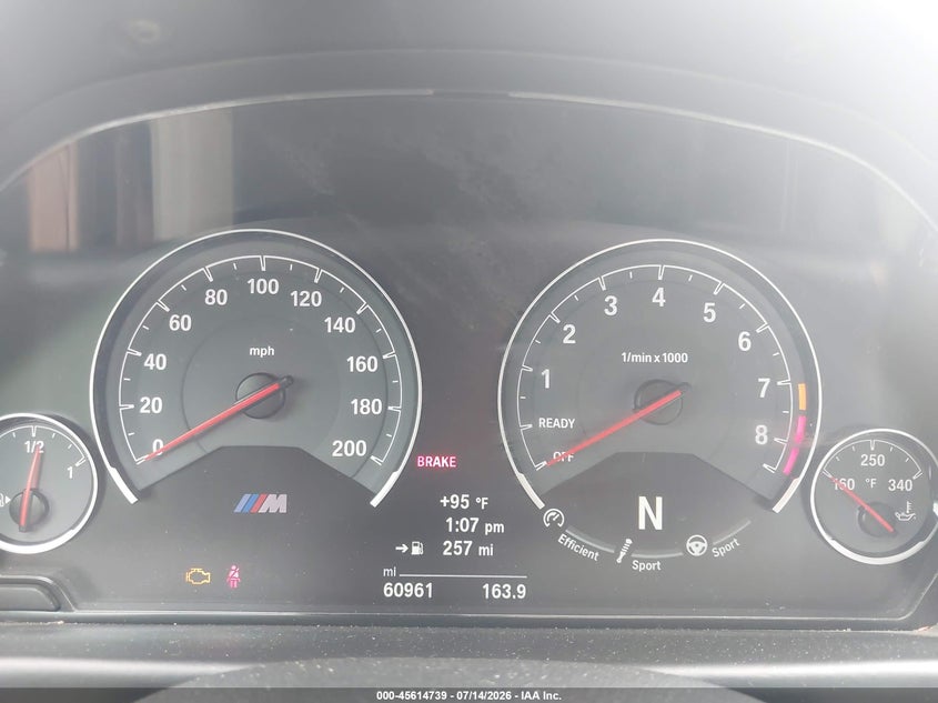 2018 BMW M4 VIN WBS4Y9C53JAC86844 IAAI salvage auction — WATER/FLOOD, Salvage Title, sold $16,400 on 2026-07-31 (photo 7)