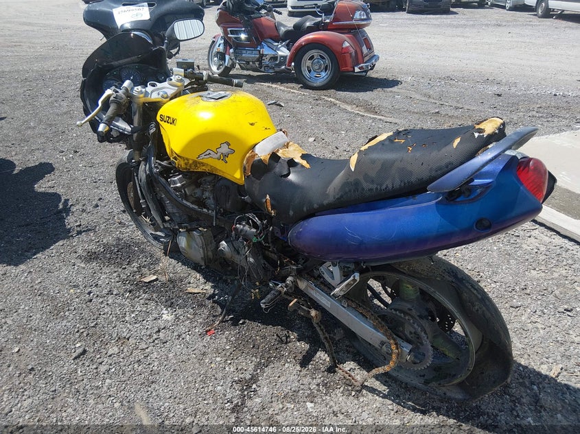 2002 Suzuki Gsx600 VIN JS1GN79A822103396 IAAI salvage auction — NORMAL WEAR, Clear (Tennessee), sold $25 on 2026-10-14 (photo 3)