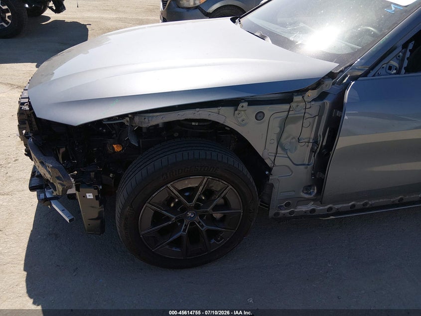 2023 BMW I4 VIN WBY73AW04PFR36292 IAAI salvage auction — LEFT SIDE, Wait Title, sold $14,700 on 2026-08-19 (photo 6)