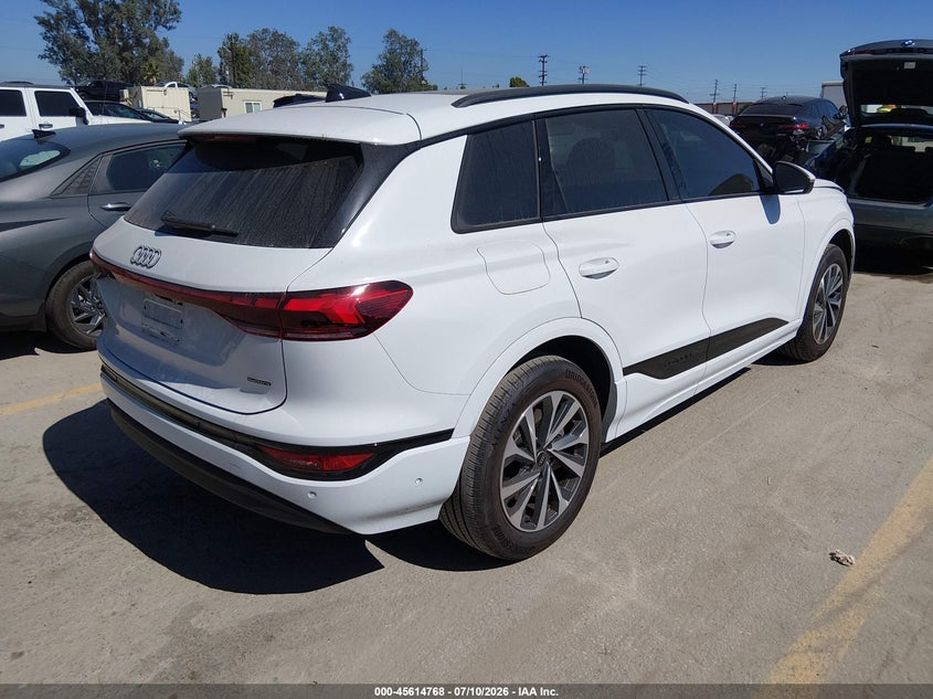 2025 Audi Q6 VIN WA124BGF1SA035012 IAAI salvage auction — LEFT FRONT, Wait Title, sold $13,500 on 2026-08-26 (photo 4)
