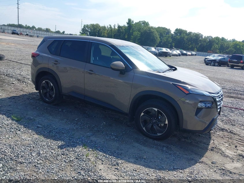 2025 Nissan Rogue VIN JN8BT3BB2SW158960 IAAI salvage auction — LEFT FRONT, Clear, sold $8,600 on 2026-07-22 (photo 1)