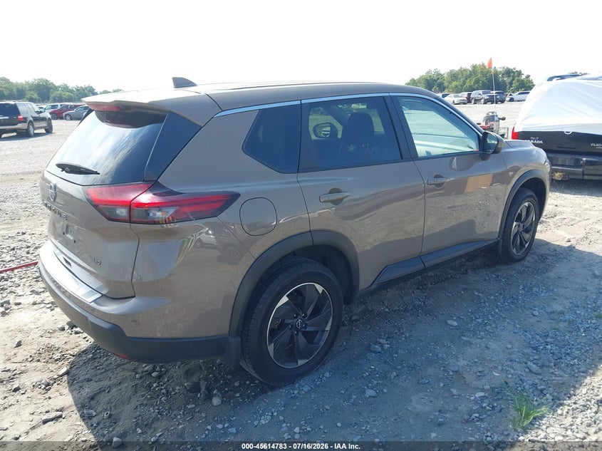 2025 Nissan Rogue VIN JN8BT3BB2SW158960 IAAI salvage auction — LEFT FRONT, Clear, sold $8,600 on 2026-07-22 (photo 4)