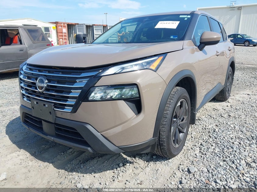 2025 Nissan Rogue VIN JN8BT3BB2SW158960 IAAI salvage auction — LEFT FRONT, Clear, sold $8,600 on 2026-07-22 (photo 6)