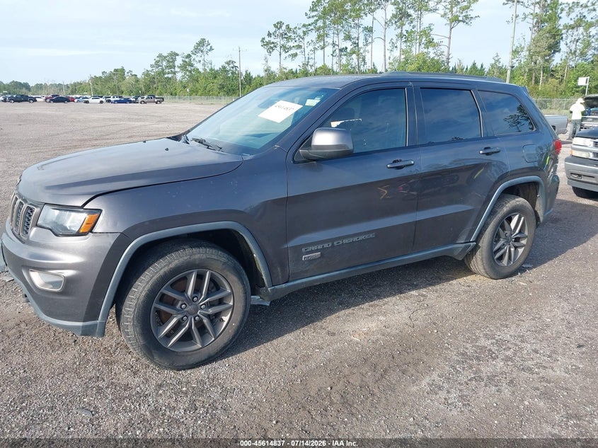 2017 Jeep Grand cherokee VIN 1C4RJFAG2HC674678 IAAI salvage auction — FRONT END, Salvage (Florida), sold $1,600 on 2026-07-22 (photo 2)