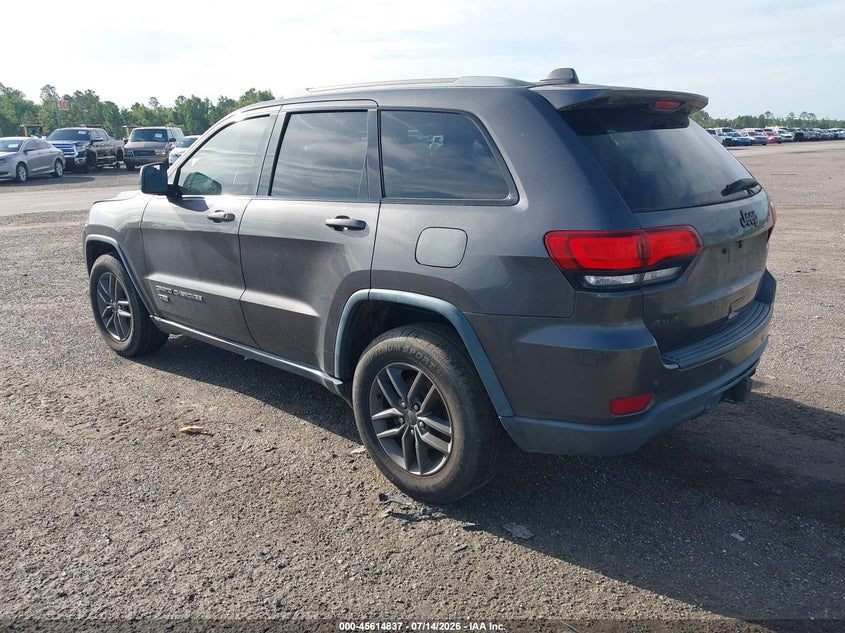 2017 Jeep Grand cherokee VIN 1C4RJFAG2HC674678 IAAI salvage auction — FRONT END, Salvage (Florida), sold $1,600 on 2026-07-22 (photo 3)