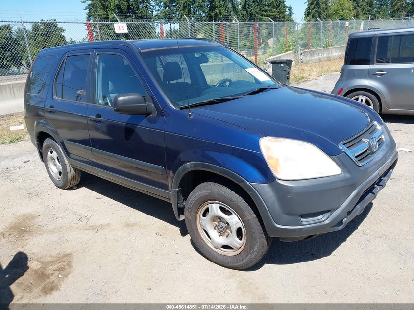2002 Honda Cr-v VIN JHLRD78412C060711 IAAI salvage auction — NORMAL WEAR, Salvage Title, sold $425 on 2026-07-22 (photo 1)