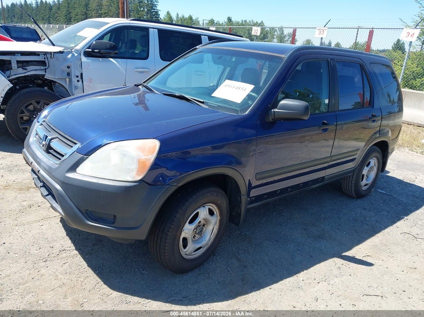 2002 Honda Cr-v VIN JHLRD78412C060711 IAAI salvage auction — NORMAL WEAR, Salvage Title, sold $425 on 2026-07-22 (photo 2)