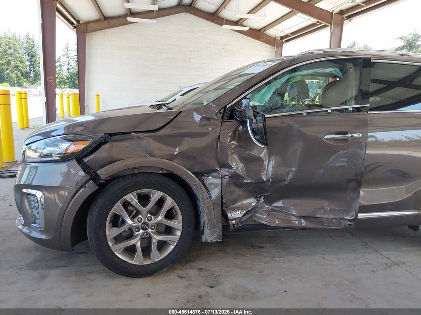 2019 Kia Sorento VIN 5XYPKDA50KG532081 IAAI salvage auction — LEFT FRONT, Wait Title, sold $3,350 on 2026-08-02 (photo 6)