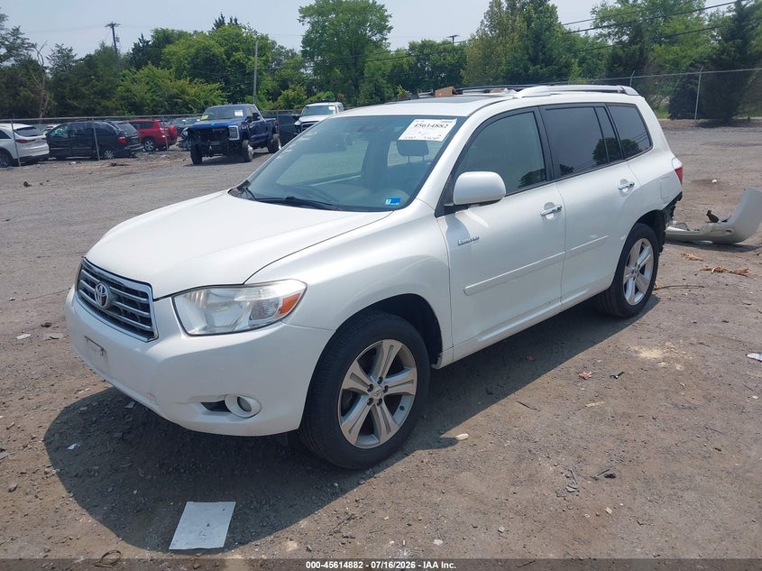 2008 Toyota Highlander VIN JTEES42A282106247 IAAI salvage auction — REAR END, Clear (Virginia), sold $1,250 on 2026-07-28 (photo 2)
