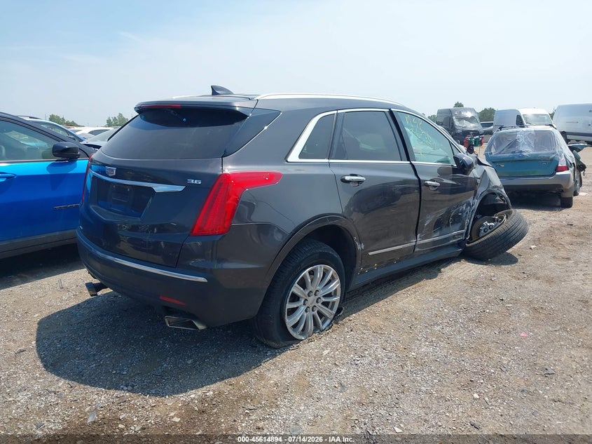 2017 Cadillac Xt5 VIN 1GYKNDRSXHZ172527 IAAI salvage auction — FRONT END, Salvage Title, sold $1,250 on 2026-08-27 (photo 4)