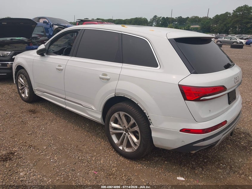 2025 Audi Q7 VIN WA1LCBF72SD000558 IAAI salvage auction — FRONT & REAR, Salvage Title, sold $17,400 on 2026-07-28 (photo 3)