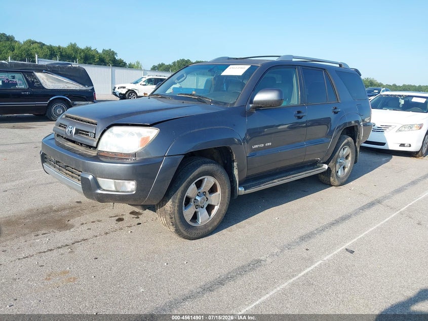 2004 Toyota 4runner VIN JTEBT17R840038989 IAAI salvage auction — NORMAL WEAR, Clear (Indiana), sold $725 on 2026-07-23 (photo 2)