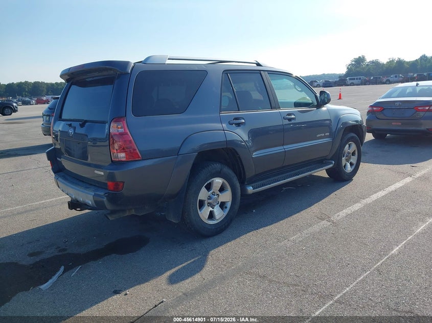 2004 Toyota 4runner VIN JTEBT17R840038989 IAAI salvage auction — NORMAL WEAR, Clear (Indiana), sold $725 on 2026-07-23 (photo 4)