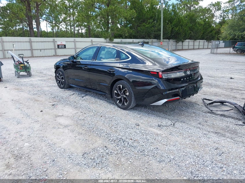 2025 Hyundai Sonata VIN KMHL64JA1SA480410 IAAI salvage auction — FRONT END, Enterprise Vehicles Clear Only (Illinois), sold $12,200 on 2026-07-29 (photo 3)