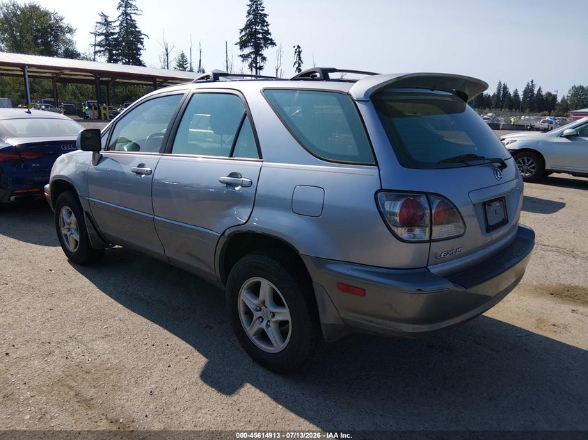2002 Lexus Rx 300 VIN JTJHF10U820242254 IAAI salvage auction — NORMAL WEAR, Clear (Washington), sold $450 on 2026-07-29 (photo 3)