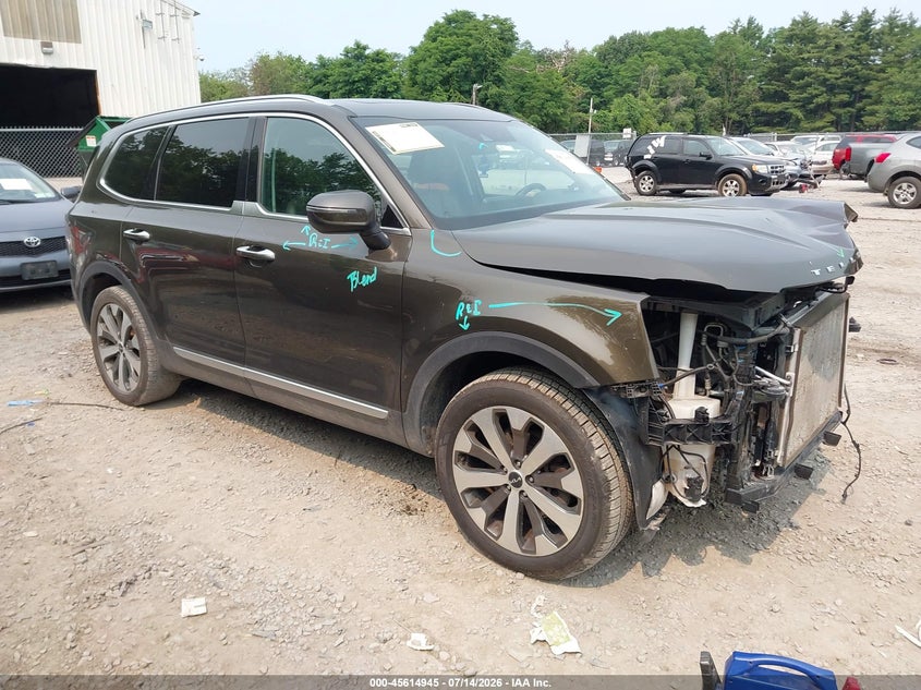 2022 Kia Telluride VIN 5XYP6DHC5NG286304 IAAI salvage auction — FRONT END, Salvage Title, sold $5,900 on 2026-07-28 (photo 1)