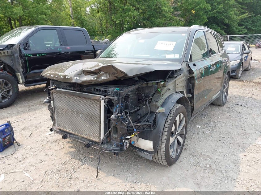 2022 Kia Telluride VIN 5XYP6DHC5NG286304 IAAI salvage auction — FRONT END, Salvage Title, sold $5,900 on 2026-07-28 (photo 6)