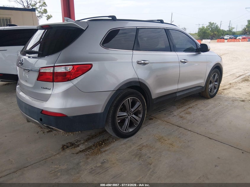 2016 Hyundai Santa fe VIN KM8SN4HF0GU140395 IAAI salvage auction — NORMAL WEAR, Clear (Florida), sold $2,700 on 2026-08-01 (photo 4)