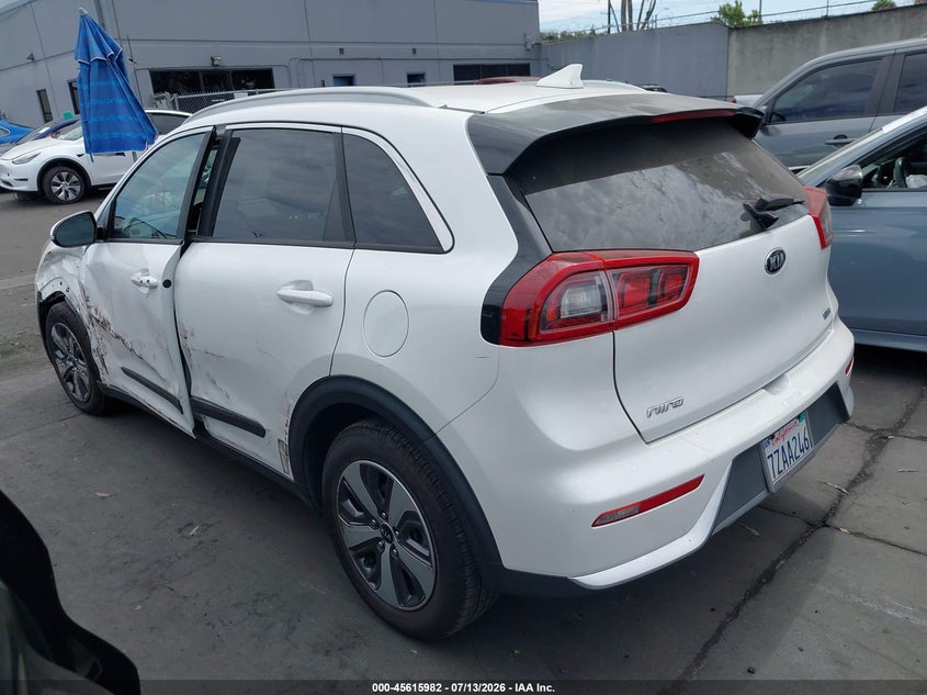 2017 Kia Niro VIN KNDCC3LC8H5077144 IAAI salvage auction — LEFT SIDE, Salvage Certificate (California), sold $25 on 2026-07-29 (photo 3)