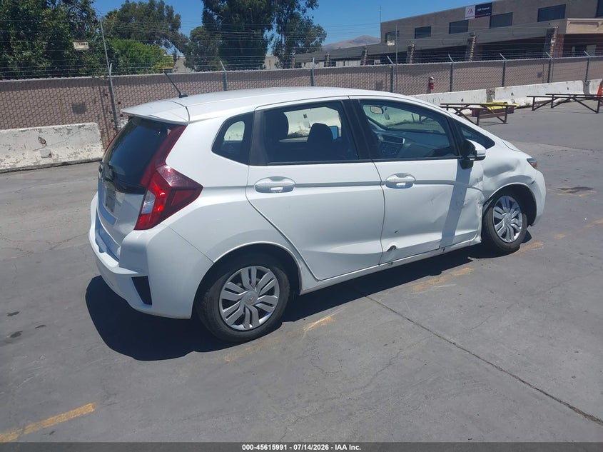 2017 Honda Fit VIN JHMGK5H51HS018480 IAAI salvage auction — NORMAL WEAR, Salvage Title, sold $2,850 on 2026-07-20 (photo 4)