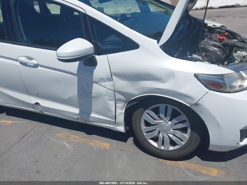 2017 Honda Fit VIN JHMGK5H51HS018480 IAAI salvage auction — NORMAL WEAR, Salvage Title, sold $2,850 on 2026-07-20 (photo 6)