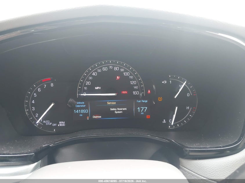 2019 Cadillac Xt5 VIN 1GYKNCRS6KZ152485 IAAI salvage auction — FRONT & REAR, Salvage Title, sold $2,450 on 2026-09-03 (photo 7)