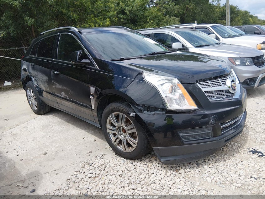 2011 Cadillac Srx VIN 3GYFNAEY6BS640817 IAAI salvage auction — ENGINE DAMAGE, Nrc Lienholder Repossession Paperwork (Texas), sold $475 on 2026-08-03 (photo 1)