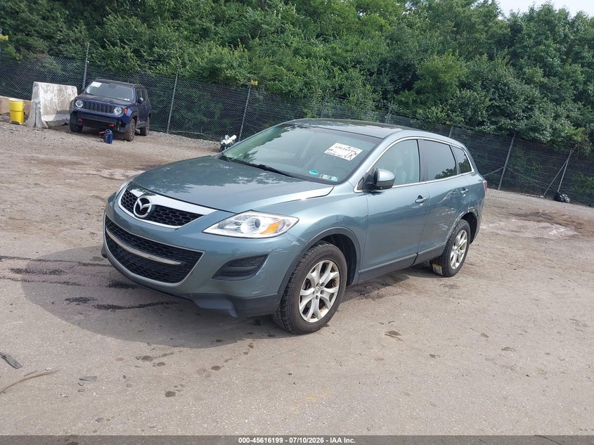 2012 Mazda Cx-9 VIN JM3TB3CV6C0357890 IAAI salvage auction — NORMAL WEAR, Salvage Title, sold $350 on 2026-07-24 (photo 2)