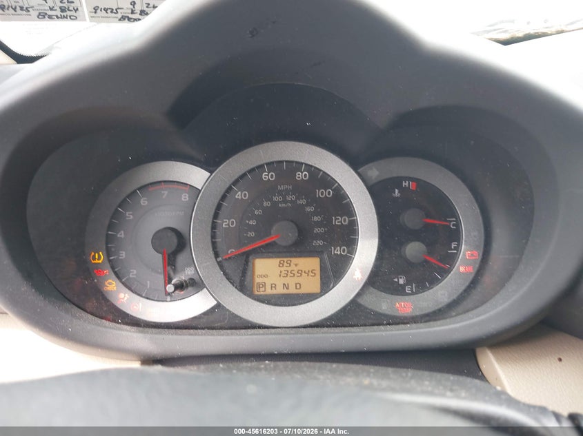 2010 Toyota Rav4 VIN JTMBF4DV0AD039640 IAAI salvage auction — NORMAL WEAR, Clear (Pennsylvania), sold $1,600 on 2026-07-31 (photo 7)