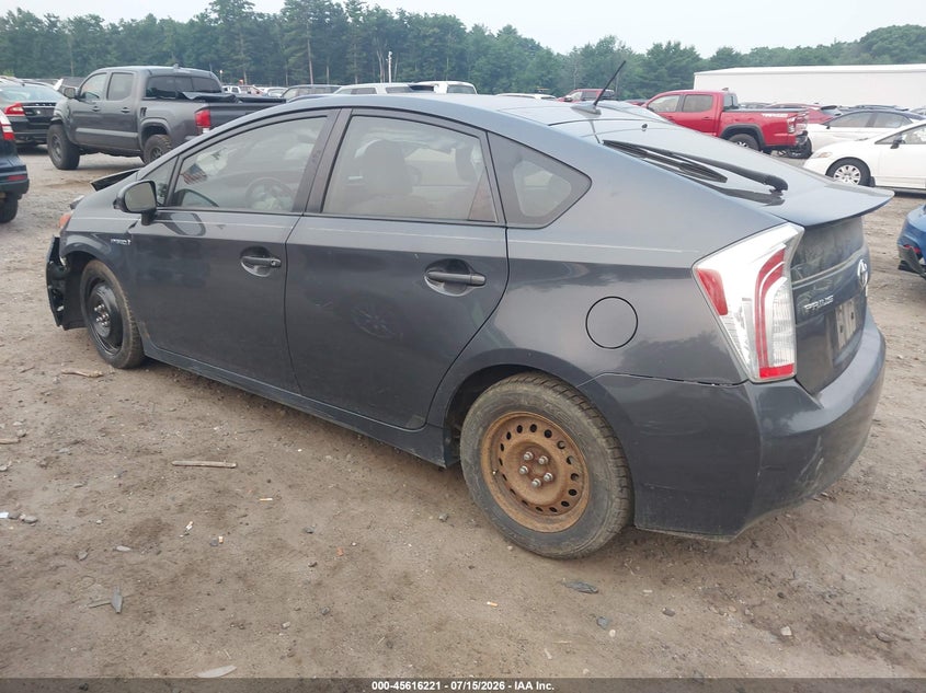 2015 Toyota Prius VIN JTDKN3DU1F1950332 IAAI salvage auction — FRONT END, Salvage Title, sold $625 on 2026-07-24 (photo 3)