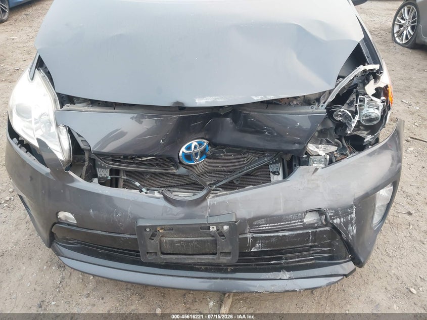 2015 Toyota Prius VIN JTDKN3DU1F1950332 IAAI salvage auction — FRONT END, Salvage Title, sold $625 on 2026-07-24 (photo 6)