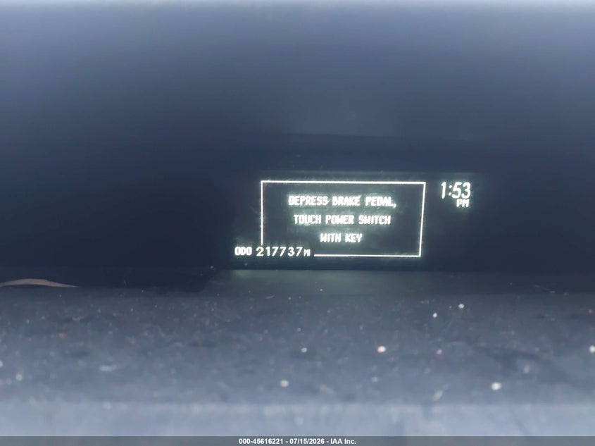 2015 Toyota Prius VIN JTDKN3DU1F1950332 IAAI salvage auction — FRONT END, Salvage Title, sold $625 on 2026-07-24 (photo 7)
