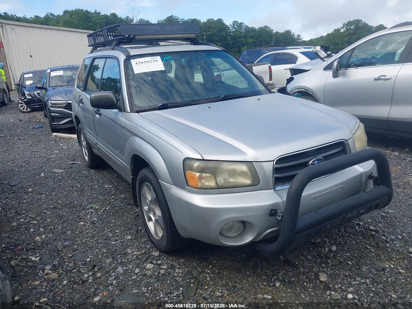 2003 Subaru Forester VIN JF1SG65693H701412 IAAI salvage auction — NORMAL WEAR, Clear (Georgia), sold $175 on 2026-07-28 (photo 1)