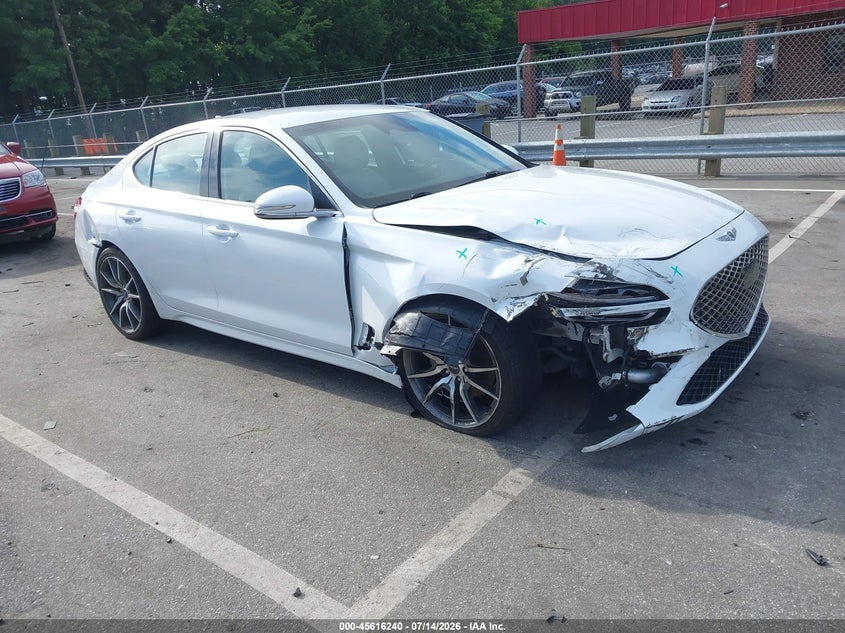 2023 Genesis G70 VIN KMTG34TA2PU127094 — IAAI salvage auction photo