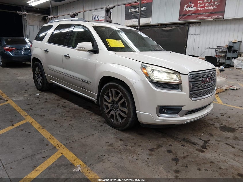 2013 Gmc Acadia VIN 1GKKRTKD7DJ114226 IAAI salvage auction — LEFT SIDE, Wait Title, sold $1,100 on 2026-08-24 (photo 1)