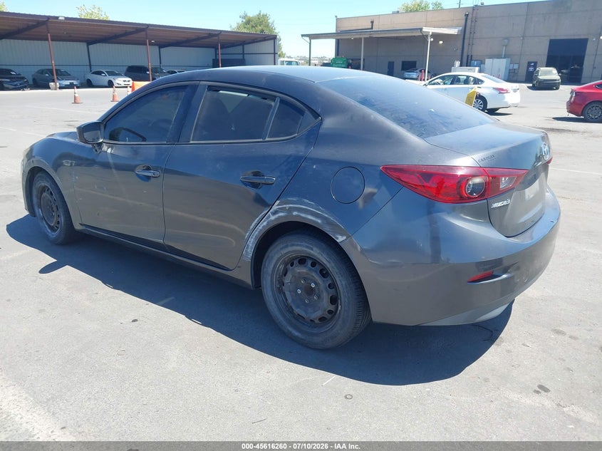 2014 Mazda 3 VIN JM1BM1U70E1180625 IAAI salvage auction — SIDE, Salvage Title, sold $1,500 on 2026-07-31 (photo 3)