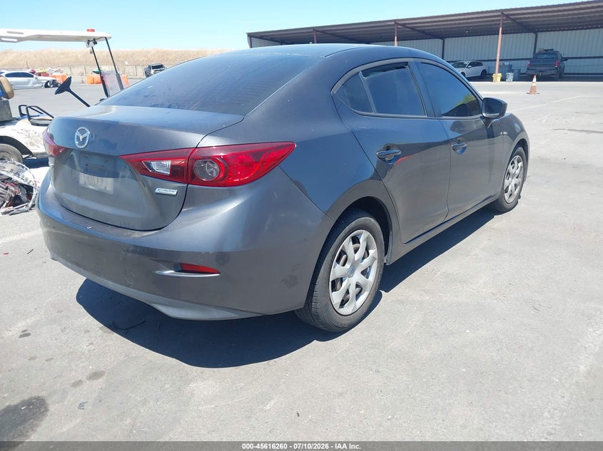 2014 Mazda 3 VIN JM1BM1U70E1180625 IAAI salvage auction — SIDE, Salvage Title, sold $1,500 on 2026-07-31 (photo 4)
