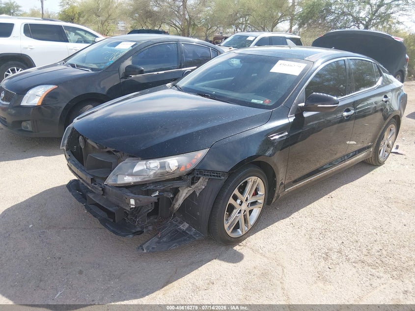 2013 Kia Optima VIN 5XXGR4A63DG221790 IAAI salvage auction — REAR END, Salvage Title, sold $1,350 on 2026-07-23 (photo 2)