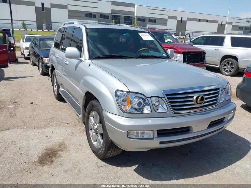 2007 Lexus Lx 470 VIN JTJHT00W474026938 — IAAI salvage auction photo